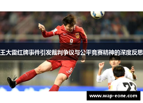 王大雷红牌事件引发裁判争议与公平竞赛精神的深度反思