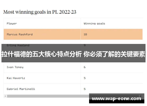 拉什福德的五大核心特点分析 你必须了解的关键要素